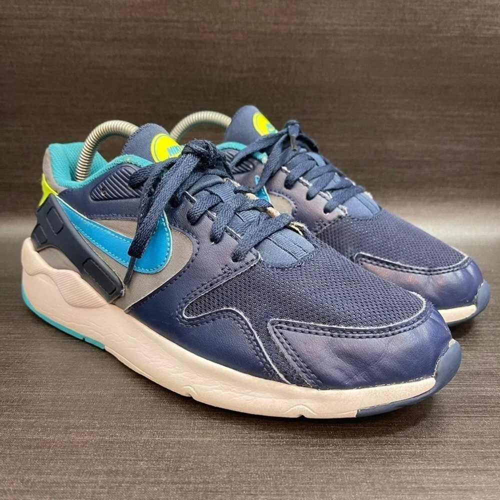 Nike‎ LD Victory Youth Big Kids Size 7 Athletic Running Shoes Blue White